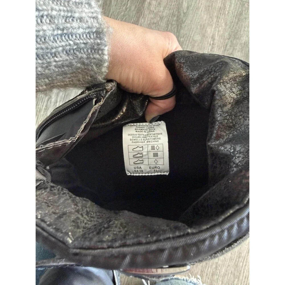 Pajar Canada RORY Women's Insulated Rain Boots - Black, SIZE 6.‎ NEW With Tags